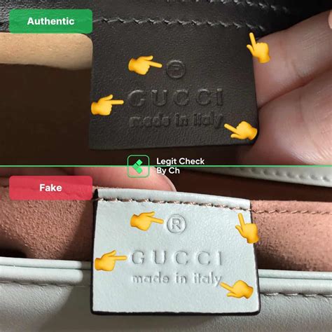 how to check gucci marmont bag.